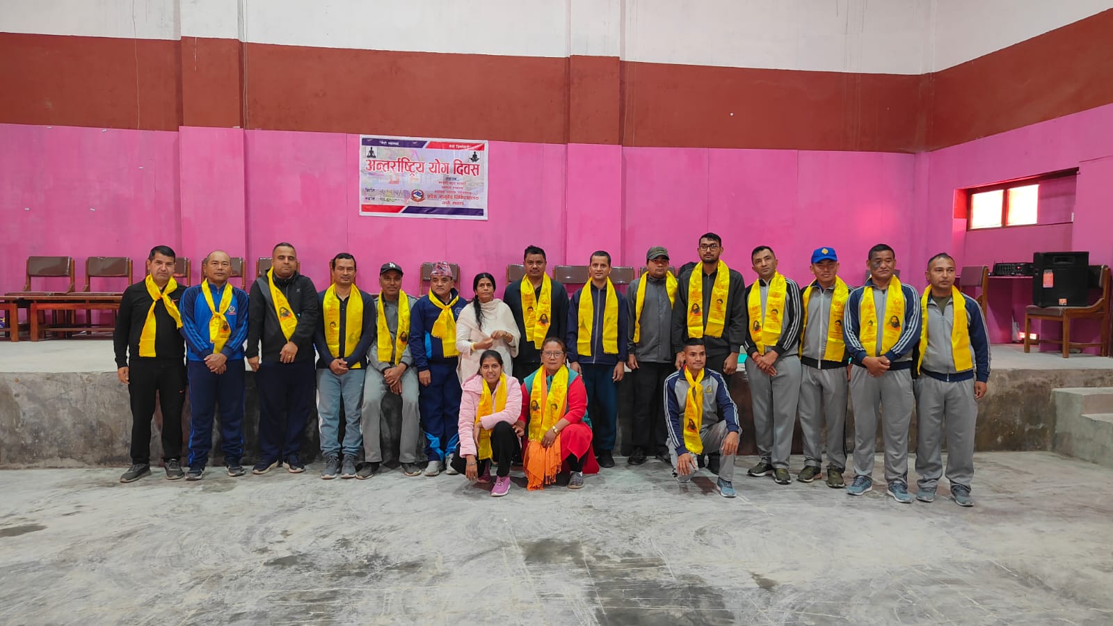 आमाले बनाएकी गोलकिपर